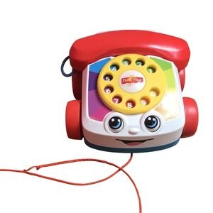 Fisher Price Chatter Telephone Pull Toy Classic Toddler Learning‎ Toy Phone